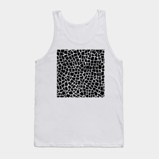 British Mosaic White Tank Top